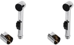Shattaf, douchekop en toiletbidet, 2 stuks, draagbaar, verchroomd, ABS verchroomd, badkamer thuis — thumbnail 1
