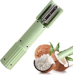 Elektrische Rasp - Keukenmachine Fruit - Maaltijd Voorbereiding - Draadloos Enkelhandig - 24.5 cm - Groen — thumbnail 1