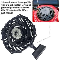 Nicoone Geschikt Voor onderdelen terugloopstarter voor Briggs & Stratton grasmaaiers (modellen 593961, 590588, 591139, 593959). — thumbnail 2