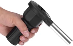 Portable Barbecue Fan - Outdoor Cook Electricity BBQ Fan - Air Blower voor Camping en Barbecue Koken — thumbnail 1