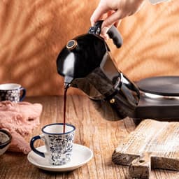 Kinghoff Aluminium Espressokoffiezetapparaat KH-1885 – 12 Kopjes – Zwart – Geschikt voor Inductie - 600ml - Percolator — thumbnail 3