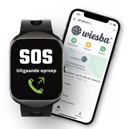 Wiesba® WB33S - GPS Horloge Senior - Smartwatch voor Ouderen - Persoonlijke alarmen - alarm horloge ouderen - GPS Horloge Alzheimer - Valdetectie - Persoonlijk alarm — thumbnail 4