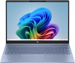 "HP OmniBook 5 NGAI 16-ag1072nd Copilot+ PC AMD Ryzen AI 7 350 Laptop 40,6 cm (16"") 2K 16 GB LPDDR5x-SDRAM 512 GB SSD Wi-Fi 6 (802.11ax) Windows 11 Home Blauw" — thumbnail 1