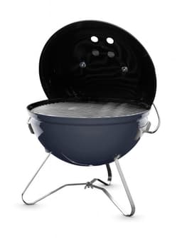Weber Smokey Joe® Premium - Ø 37 cm Grillrooster - Houtskoolbarbecue - Slate Blue - Tuck-N-Carry Dekselvergrendeling - Gesloten ketel voor asopvang - Ventilatierooster in deksel - Stabiel frame met 3 poten - Draagbeugel — thumbnail 2