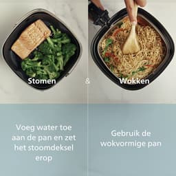 Philips Airfryer XXL 2-in-1 Stoom- en Roerbakset HD9960/00 — thumbnail 5