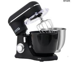 RFWR® Keukenmixer 1,5 liter met 10 snelheden en 2 mengkommen – Ergonomisch ontwerp voor dagelijks gebruik