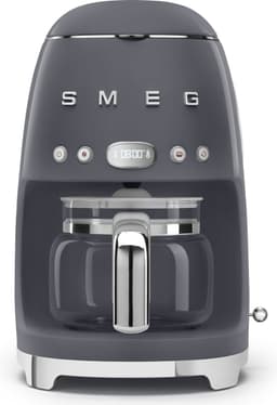 SMEG DCF02GREU - Filterkoffiemachine - Leigrijs - Warmhoudfunctie — thumbnail 1