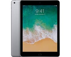 Apple iPad (2017) - 9.7 inch - WiFi - 128GB - Spacegrijs