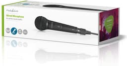 Nedis Bedrade Microfoon - Cardioïde - Afneembare Kabel - 5.00 m - 80 Hz - 13 kHz - 600 Ohm - -72 dB - Aan/uit knop - Inclusief reiskoffer - ABS / Aluminium - Zwart — thumbnail 5