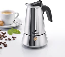 Westmark Brasilia Plus - Espressomaker - Zwart - Roestvrijstaal — thumbnail 2