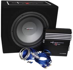 EXCALIBUR X3 pakket Active Subwoofer - 1000 W Versterker - Aansluitkabels — thumbnail 1