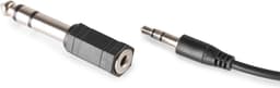DJ koptelefoon - Vonyx VH120 DJ hoofdtelefoon - on-ear - inklapbare oorschelpen - voor beginnende en gevorderde DJ's - Zwart — thumbnail 4