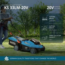 Promotionele Grasonderhoudset KS 33LM-BCT20V-SET — thumbnail 3