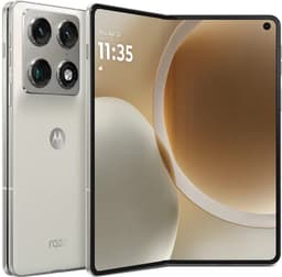motorola razr fold - PANTONE Lily White (White) - Dual SIM — thumbnail 4