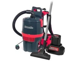 Numatic Draadloze Rugstofzuiger RSB150-NX - Rood - Inclusief accu en lader
