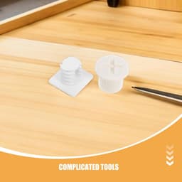 6 Sets Plastic Schroefdeksels Veiligheidsschroefdoppen voor Buiten Glijbanen Uv-bestendige Kunststof Schroefafdekkingen voor Kinderspeeltoestellen Eenvoudige DIY Montage — thumbnail 5