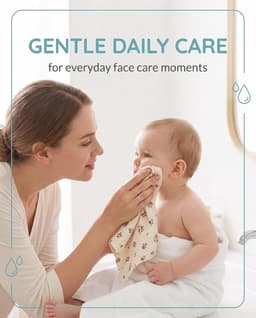 6-delige set washandjes voor baby's, zacht en absorberend — thumbnail 3