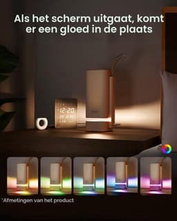 Beamer Draagbaar - 1080P FHD Wifi Bluetooth - 8W Speaker Dolby Audio - Tafelbladmontage - Voor Thuisbioscoop Gaming En Feest — thumbnail 4