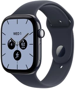 Apple Watch Series 12 GPs + Cellular 42mm - Night Blue Ceramic Case Sport Band M/l Smartwatch Navy — thumbnail 5