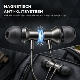 Floki® Oortjes met draad USB-C - Metalen behuizing - Anti klit - Noise Reduction - Oordopjes met Microfoon - Earbuds — thumbnail 5