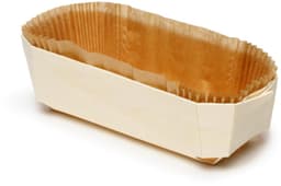 Set van 10 Houten Bakpannen - Ideaal voor de Oven en Magnetron — thumbnail 1