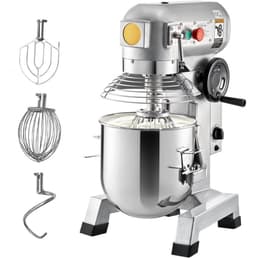 Commerciële Kneedmachine / Deegmixer - Staande Mixer - RVS Kom 28,4 L - Vermogen 1500 W - Drie Snelheden 108/199/382 RPM - Inclusief Deeghaak & Klopper - Zware Uitvoering — thumbnail 1