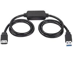 USB naar eSATA converterkabel 5 Gbit/s - 1m voor HDD/SSD/ODD laptops