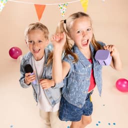 imoshion Karaoke Set - Met Bluetooth Speaker en Draadloze Microfoon - Karaokeset voor Volwassenen en Kinderen — thumbnail 5