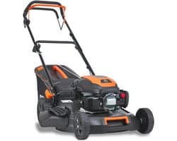 4-in-1 Benzine Grasmaaier - 51 cm Maaibreedte met Achterwielaandrijving en Mulchfunctie