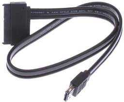 Dual Power 12V en 5V eSATAp naar SATA-kabel voor 2,5 en 3,5 inch harde schijven — thumbnail 2