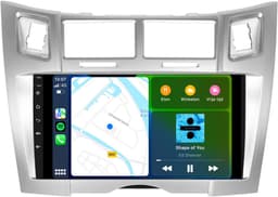 CarPlay autoradio geschikt voor Toyota Yaris | 2005 t/m 2012 | Android 13 | Draadloos Apple CarPlay & Android Auto | 2GB + 32GB | 8-Core | Davilon | 2025 model | 2005 2006 2007 2008 2009 2010 2011 2012 | Bluetooth & Wifi — thumbnail 4