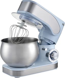 Krachtige Keukenmachine 1600W met 6,5L Roestvrijstalen Kom – Multifunctionele Kneedmachine met 6 Snelheden en Accessoires — thumbnail 3
