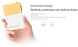 Ynkkvre - Beamer - Projector - Mini Beamerr - Smart Beamer - Hoge Resolutie 1920x1080 & DLP Technologie - Compact Ontwerp - Voor Thuisgebruik In Zwart — thumbnail 4