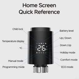 Slimme Programmeerbare Radiatorthermostaat met Zigbee en App-Bediening — thumbnail 5