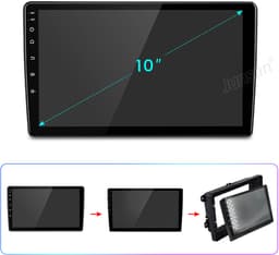 Junsun Android 15 Autoradio Geschikt voor Mercedes-Benz A/B-klasse W169 W245 -Draadloze CarPlay & Andriod Auto - GPS-navigatiesysteem - Bluetooth - WiFi - 9 inch touchscreen - RDS - USB - SWC — thumbnail 2