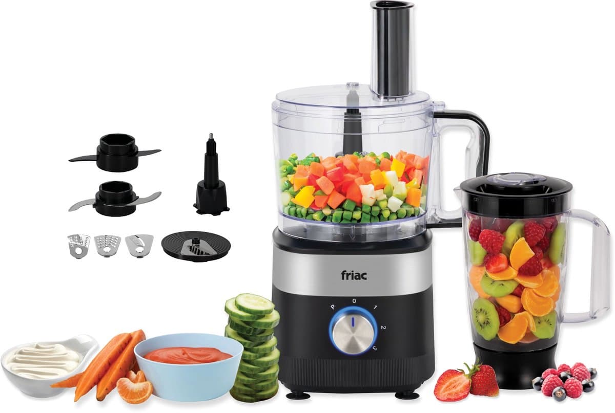 Friac KM 2080 Foodprocessor 6-in-1 1,5L 800W — afbeelding 1