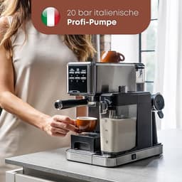 Espressomachine 2-in-1 – Koffiepoeder & Nespresso-compatibele Capsules – 20 Bar Pomp – Melkschuimer – Zeefhouder — thumbnail 5