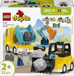 LEGO DUPLO - 3-in-1 bouwvoertuigen Constructiespeelgoed — thumbnail 1