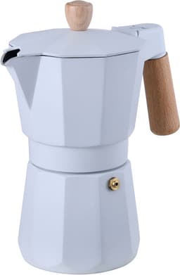 Italiaanse Koffiepot Bergner NATURALLY BG Hout Aluminium — thumbnail 1