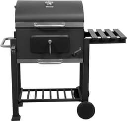 LUND Luxe Houtskoolgrill met Thermometer – XXL Grillrooster 57 x 37 cm – Inclusief Flesopener — thumbnail 1