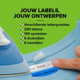 DYMO LetraTag LT-100T Labelprinter Qwerty + tape — thumbnail 4