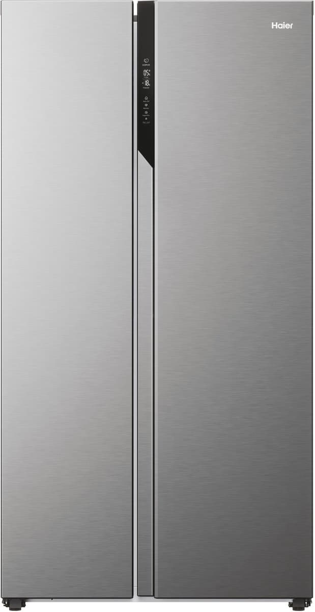 Haier HSR5918DNMP Vrijstaand 528 l Platina, Roestvrijstaal — afbeelding 1