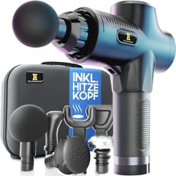 Massagepistool met 7 opzetstukken en 30 snelheden voor diepe weefselmassage — thumbnail 1