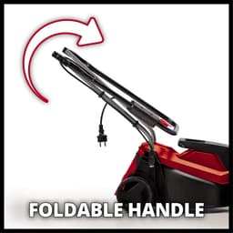 Einhell Elektrische Grasmaaier GC-EM 1000/32 - 1000 W - Maaibreedte: 32 cm - 30 L opvangbak - Aanbevolen gazonoppervlakte: tot 300 m² - Maaihoogte: 30-70 mm — thumbnail 3
