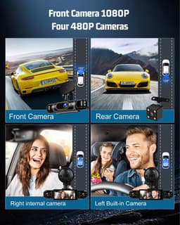 NHOPEEW 1080P 3,16 inch dashcam auto 150° groothoek gesp - ShopVlot — thumbnail 2