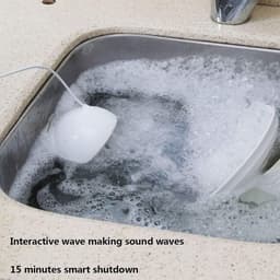 Mini Afwasmachine - Draagbare Reiniger - Keuken Schoonmaken - USB Aangedreven - 10 x 10 x 7.5 cm - Blauw — thumbnail 3