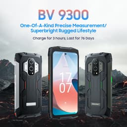 Blackview BV9300 Robuuste Smartphone (100LM Zaklamp) 15080mAh Helio G99 21GB+256GB 6.7'' 120Hz 50MP+ 32MP Camera, IP68 Waterdichte Buiten Mobiele Telefoon NFC -Oranje — thumbnail 2