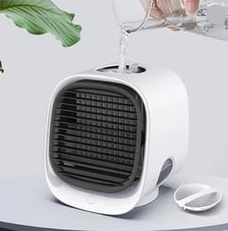 Mobiele airconditioning, draagbare luchtkoeler, 3 snelheden, mini-airconditioning met ledlicht, mini-airconditioner zonder afvoerslang, luchtkoeler, geschikt voor slaapkamer, kantoor — thumbnail 5