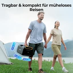 Draagbare airco met app - mobiele camping airconditioner 5-in-1 3500 BTU voor tent en camper — thumbnail 4