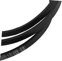 Grasmaaierband - Maaidek riem - Gazon Onderhoud - Duurzaam staaldraad - 88 cm - Zwart — thumbnail 2